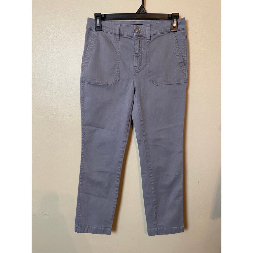 J. Crew Pants Womens Size 26p petite Gray Tapered Chino Casual cargo